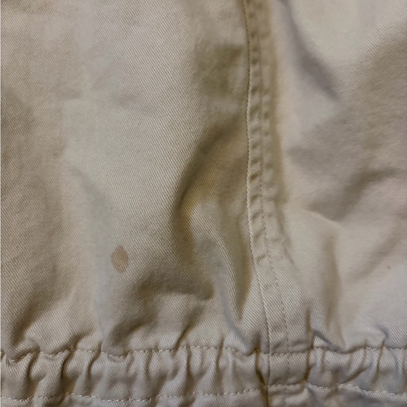 Forever 21 Women's Hooded Drawstring Waist Jacket - Beige - Picture 5 of 5